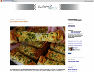 exclusivelyfood.com.au screenshot