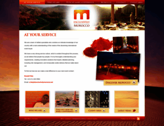 exclusivelymorocco.net screenshot