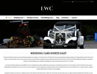 exclusiveweddingcars.net screenshot
