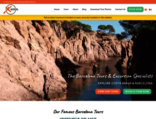 excursionsbarcelona.com screenshot