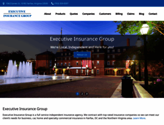 exec-ins.com screenshot