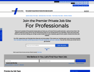 execcrossing.com screenshot