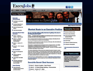 execujobs.net screenshot