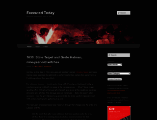 executedtoday.com screenshot