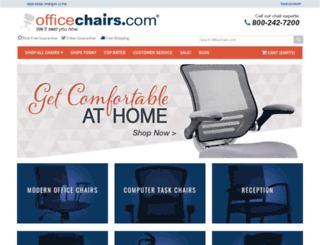 executive-chairs.officechairs.com screenshot
