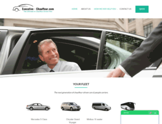 executive-chauffeur.com screenshot