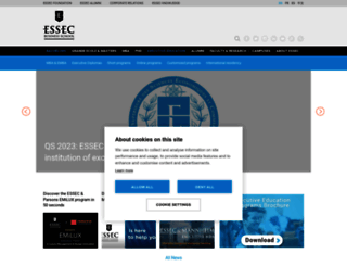executive-education.essec.edu screenshot