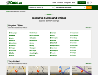 executive-suites-and-offices.cmac.ws screenshot