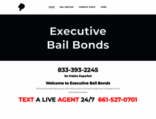 executivebailbonds.net screenshot