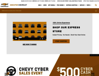 executivechevy.com screenshot