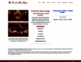 executivedoglounge.com screenshot