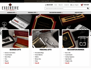 executivegiftshoppe.com screenshot
