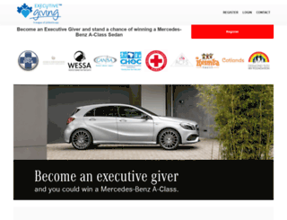 executivegiving.com screenshot