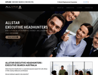 executiveheadhunters.com.au screenshot