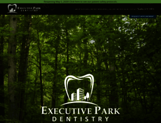 executiveparkdentistry.com screenshot