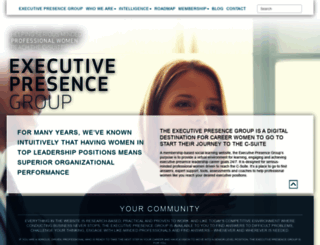 executivepresencegroup.com screenshot