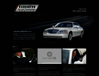 executivetaxicabservices.com screenshot