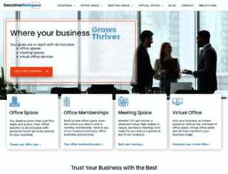 executiveworkspace.com screenshot