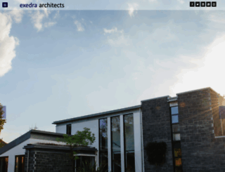 exedra-architects.co.uk screenshot