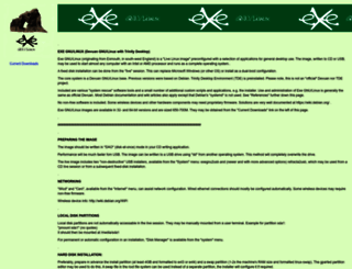 exegnulinux.net screenshot
