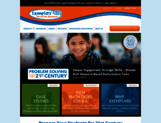 exemplars.com screenshot