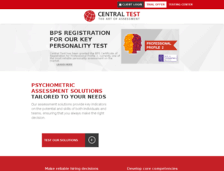 exemple-cv.centraltest.com screenshot