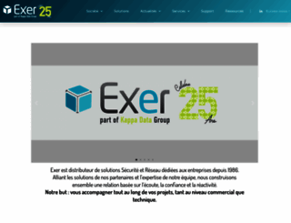 exer.fr screenshot