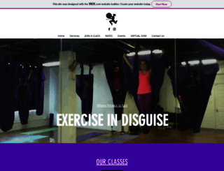 exerciseindisguisefitness.com screenshot
