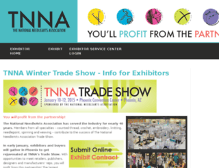 exhibit.tnna.org screenshot