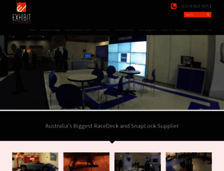 exhibitfloors.com.au screenshot