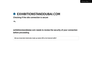 exhibitionstanddubai.com screenshot