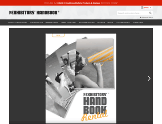 exhibitors-handbookrental.com screenshot