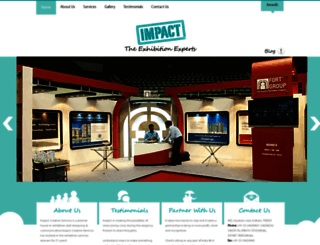 exhibitsimpact.com screenshot