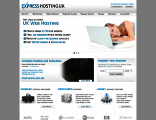 exhosting.uk screenshot