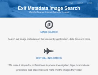 exif-search.com screenshot