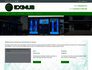 eximus.co.za screenshot