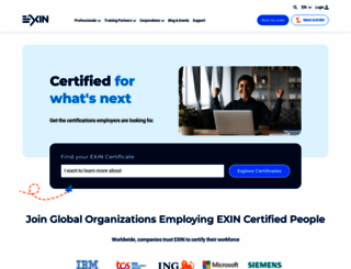 exin.com screenshot