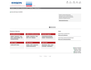 exiqon.com screenshot