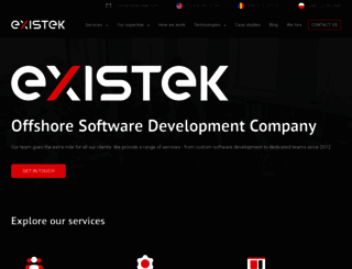 existek.com screenshot