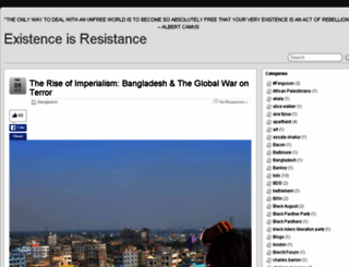 existenceisresistance.org screenshot