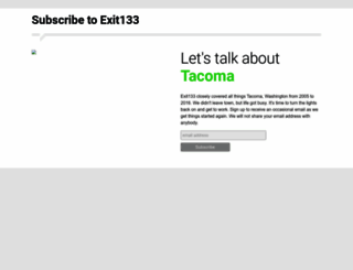 exit133.com screenshot