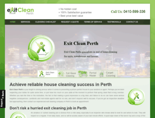 exitcleanperth.com.au screenshot