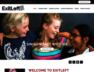 exitleft.com.au screenshot