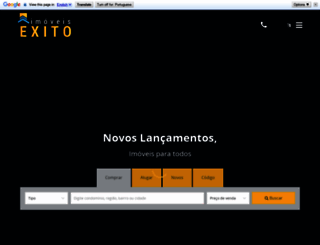 exitoimoveis.com.br screenshot
