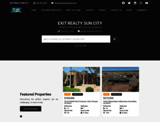 exitrealtysuncityaz.com screenshot
