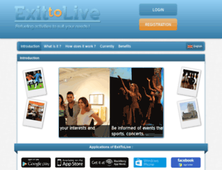 exittolive.com screenshot