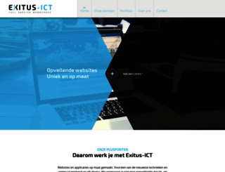 exitus-ict.nl screenshot