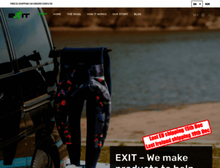 exitwatersports.com screenshot