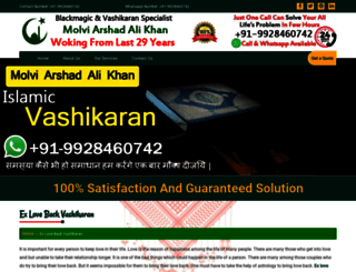 exlovebackvashikaran.com screenshot