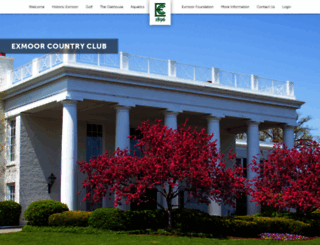 exmoorcountryclub.org screenshot
